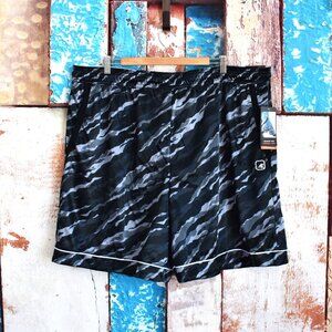 Men's And1 Offense Short Basketball Ultra Light 8" Inseam 3XLARGE Black NEW
